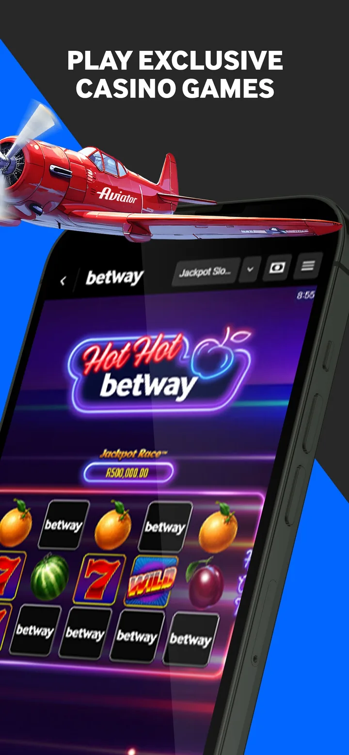 Slot game in the Betway app
